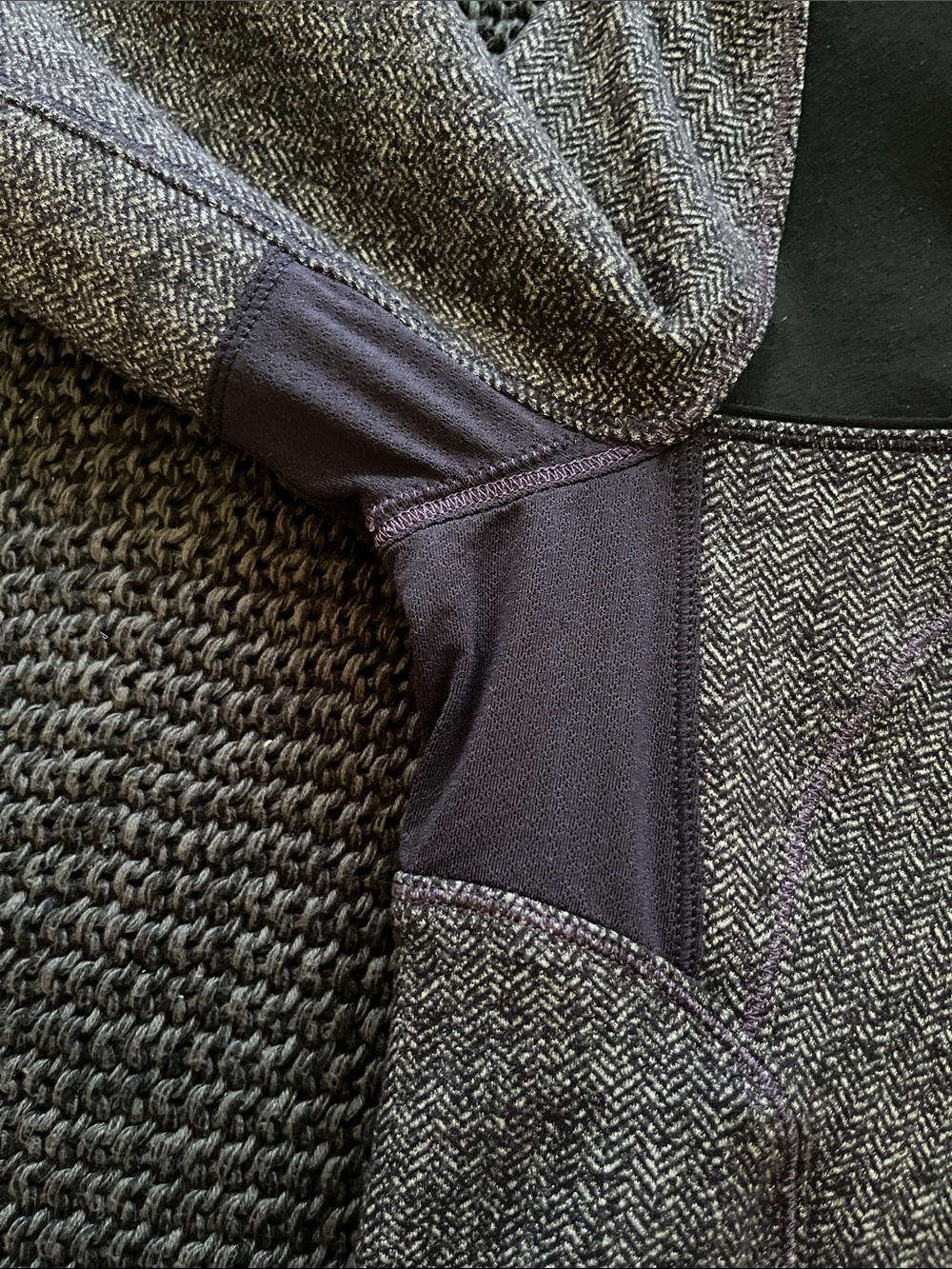 Lululemon Forme Jacket  Run Yoga Herringbone Purple - Picture 13 of 13